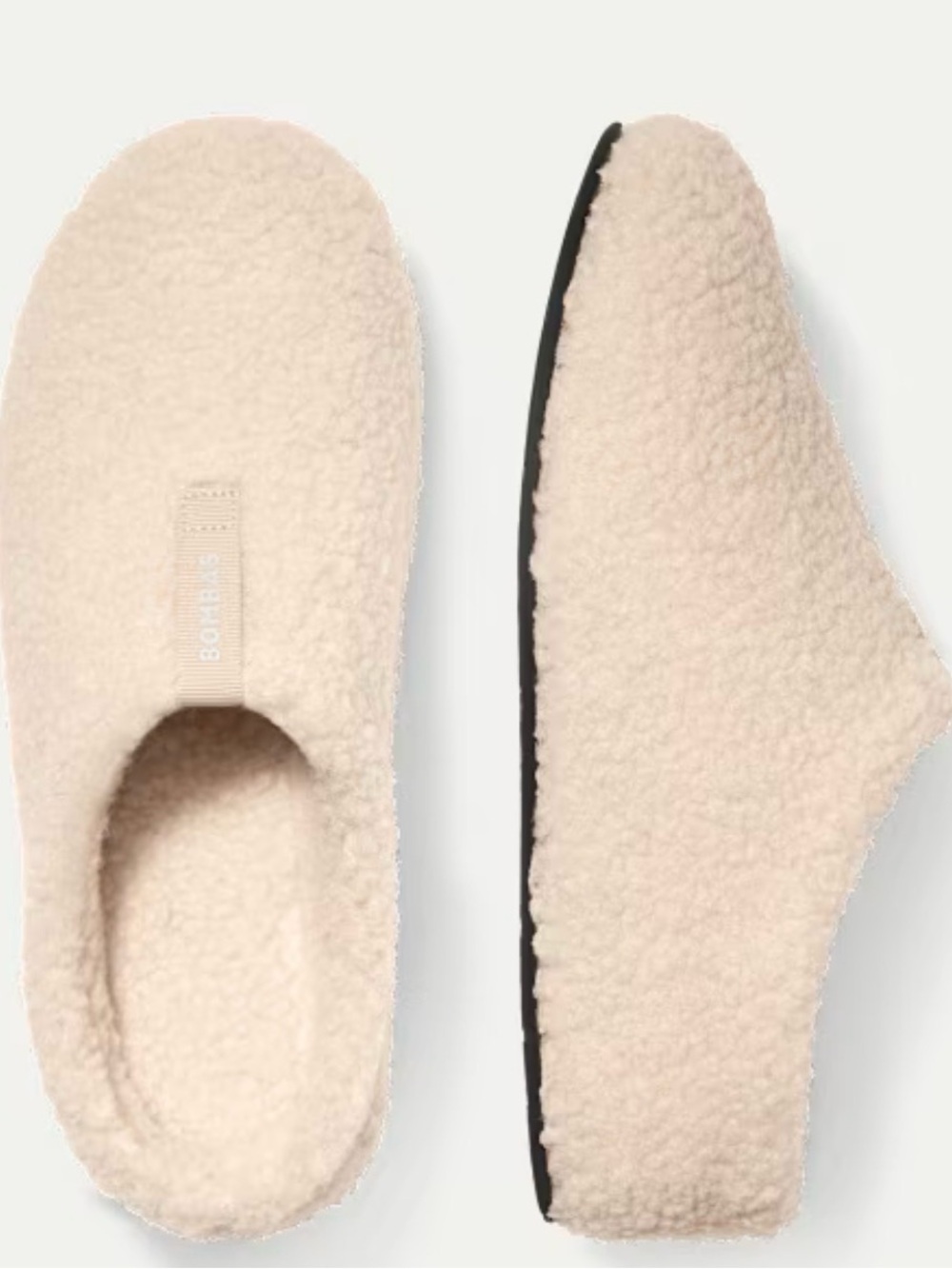 Bombas Women’s Sunday Slipper Cream - NWT